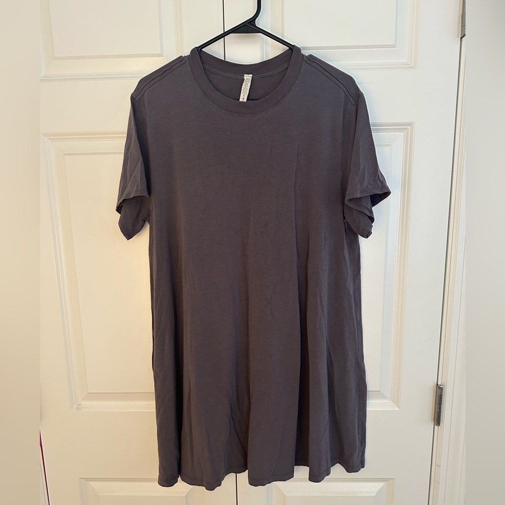Lululemon All Yours T-Shirt Dress. Size 6.